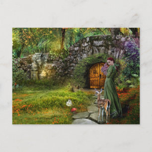 Gömt Garden-vykort Vykort