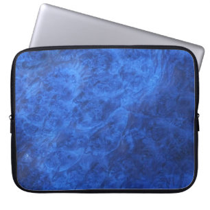 Gömt Hund i Blue Walnut Burl Laptop sleeve