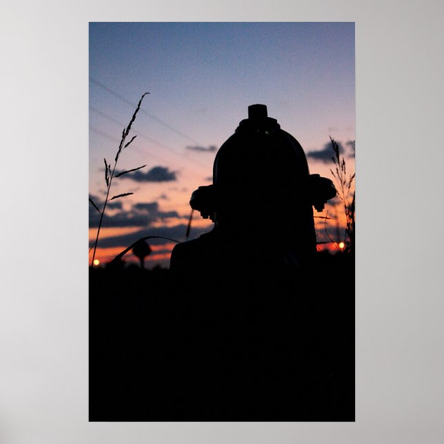 Gömt Hydrant Poster (Framsidan)