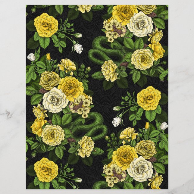 Gömt i ro, gult och grönt (Framsida)