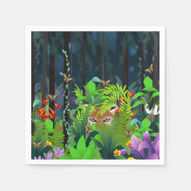 Gömt i växten pappersservett (Framsidan)