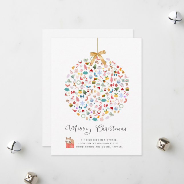 Gömt julkort i Bild (Fram/Back In Situ)