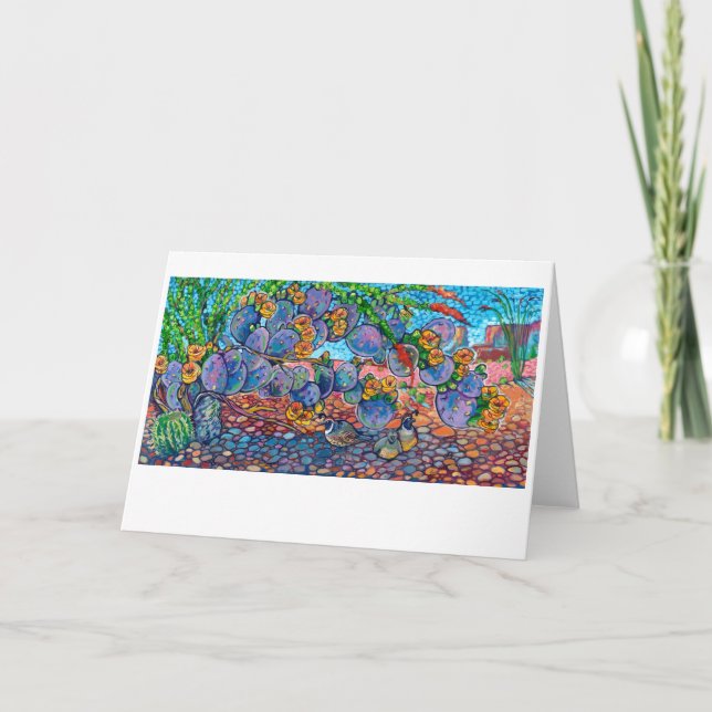 Gömt kvail tack kort (Framsida)