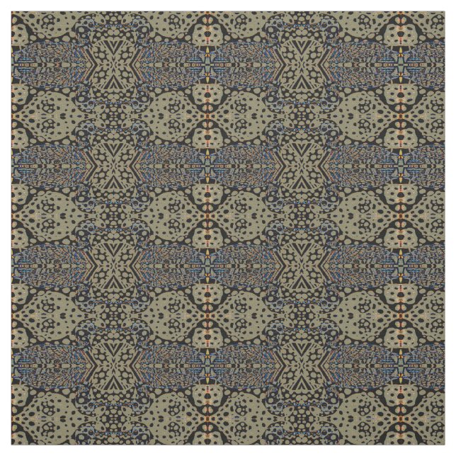 Gömt Loonmönster Tyg (Provkarta)