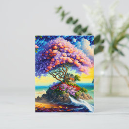 Gömt ö i Oceanen Vykort