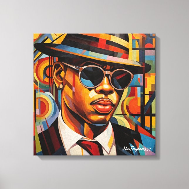 Gömt Ögon Canvastryck (Framsida)