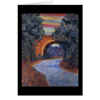 gömt överbrygga hälsningskort