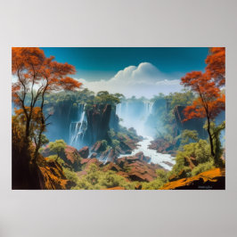 Gömt paradiset i djungeln poster