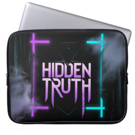 Gömt sanning - Neon Cyberpunk Design Laptop Fodral