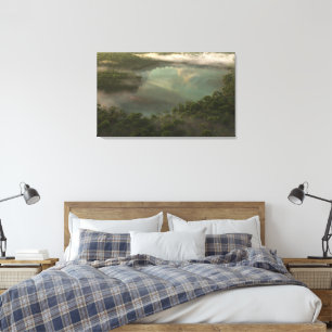 Gömt Sjö Canvastryck