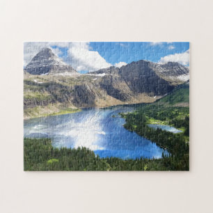 Gömt Sjö i Glacier nationalpark Pussel