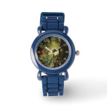 Gömt skog - Bezel med svart nummer, bevakning