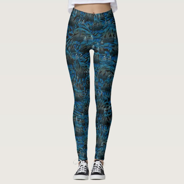 Gömt skog leggings (Framsida)