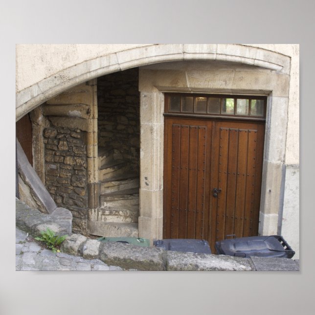 Gömt Trappor Luxembourg City Poster (Framsidan)