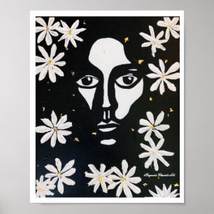 Gömt utskrift - Marguerite Claudette Art Poster