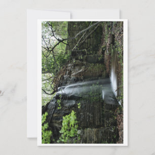 Gömt Vår Waterfall Julkort