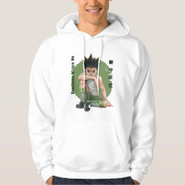 Gon Freecss Mörkret Inom Mig Anime Hoodie