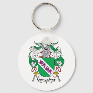 Goncalves Family Crest Nyckelring