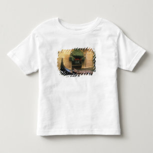 Gondol och restaurang, Venedig, Veneto, Italien T-shirt