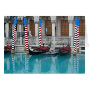 Gondol på det Venetian, Las Vegas Hälsningskort