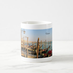 Gondol Venedig, italien, fotografi, mugg