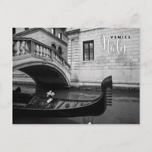 Gondola i Italien Venedig Vykort