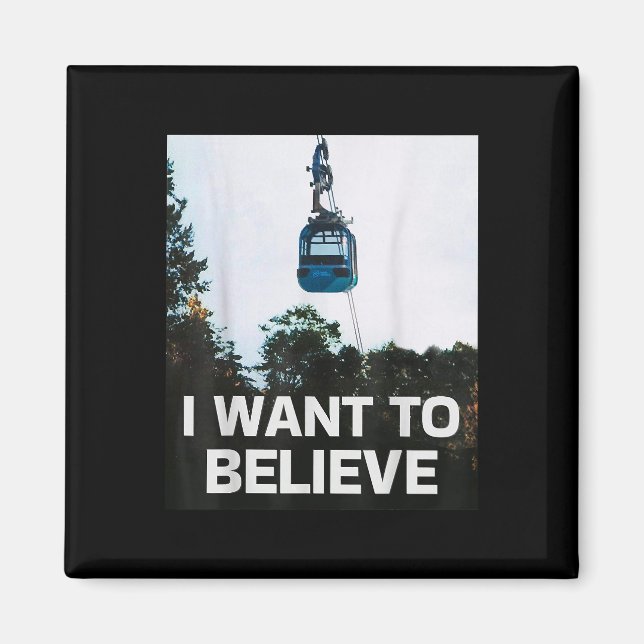 Gondola jag vill tro magnet (Framsidan)