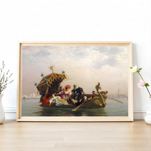 Gondola Ride av Arnold Corrodi Poster