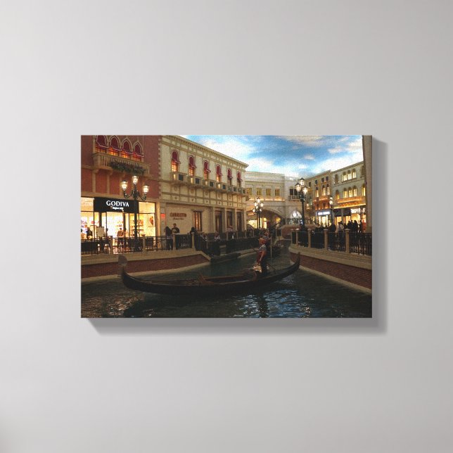 Gondola Ride på Venetian Canvas (Framsida)