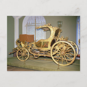 Gondola transport av Empress Catherine II Vykort