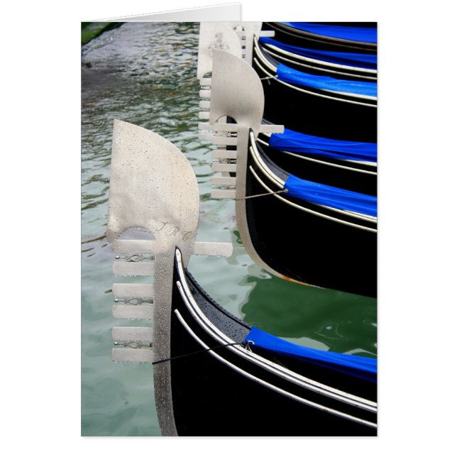 Gondolas Hälsningskort (Framsidan)