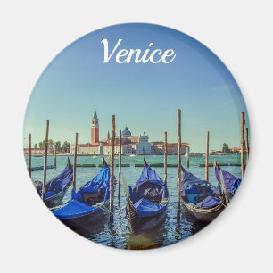 Gondolas i Venedig, Italien Magnet