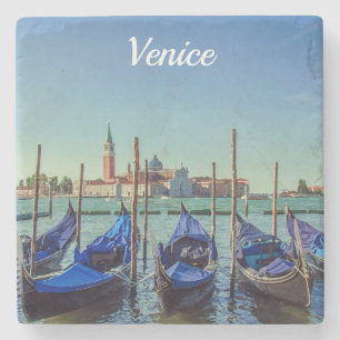 Gondolas i Venedig, Italien Stenunderlägg