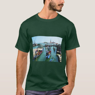 Gondolas i Venedig mode T Shirt