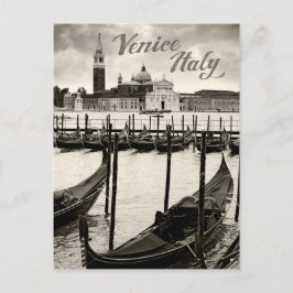 Gondolas i Venedig Vykort