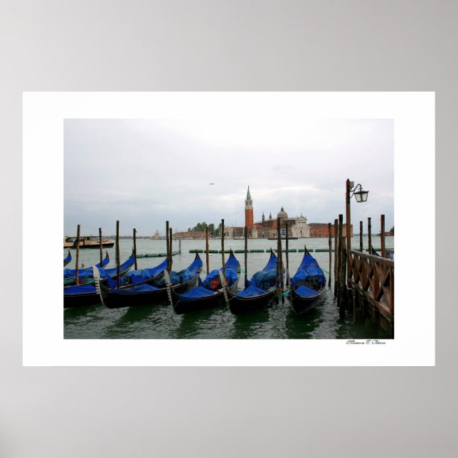 Gondolas med en Poster vy (Framsidan)