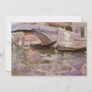 Gondoler av John Singer Sargent, Impressionistisk