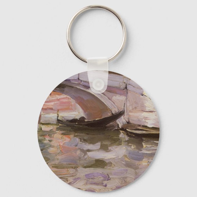 Gondoler av John Singer Sargent, Impressionistisk  Nyckelring (Framsida)