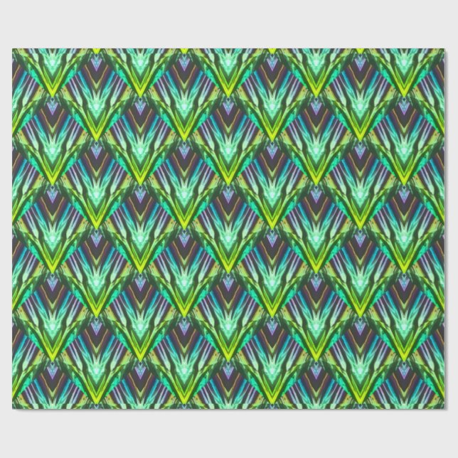 Gondoler fer de lance Mönster Presentpapper (Platt)