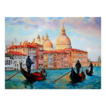Gondoler i Venedig