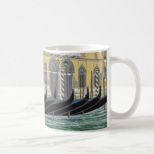 Gondoler på den storslagna kanalen kaffemugg (Höger)
