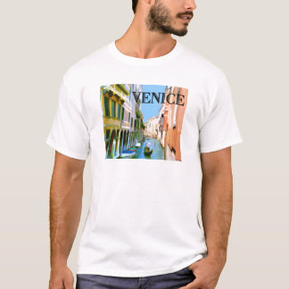 Gondolier i kanal i Venedig Tröja