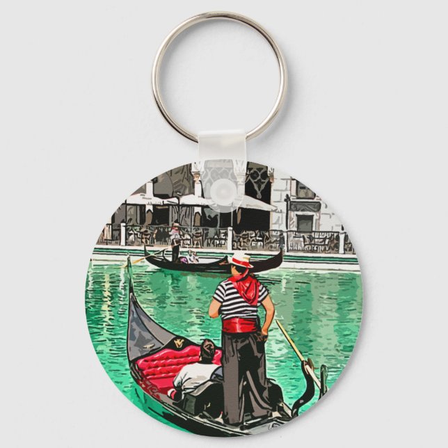 Gondolier Nyckelring (Framsida)