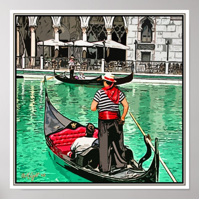 Gondolier Poster (Framsidan)