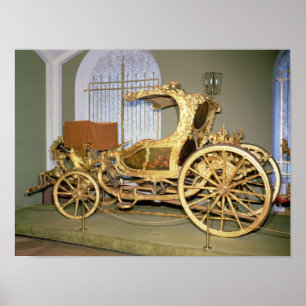 Gondolvagn av empressen Catherine II Poster