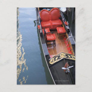 GondolVenedig italien Vykort