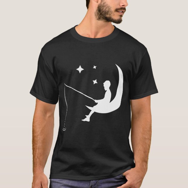 Gone Fishin T Shirt (Framsida)