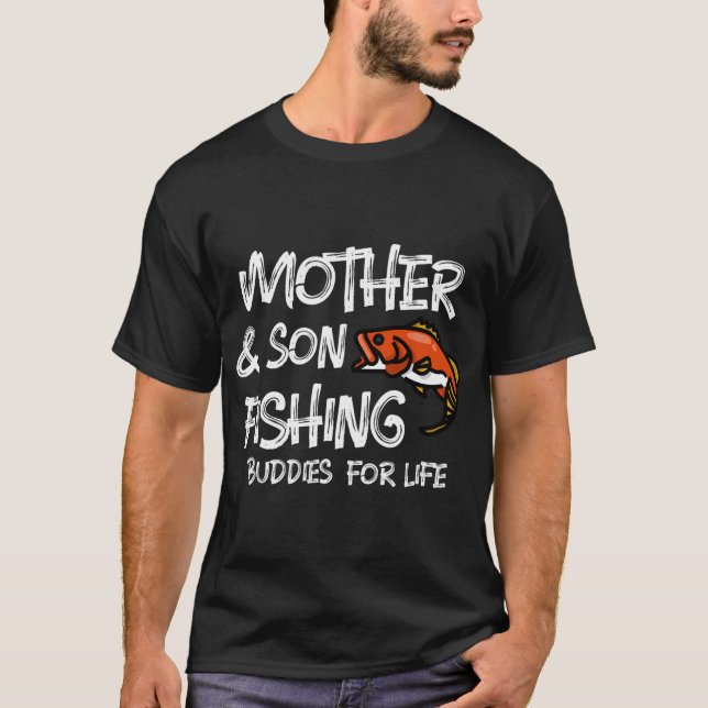 Gone Fishing: Kodiakbjörnar T Shirt (Framsida)