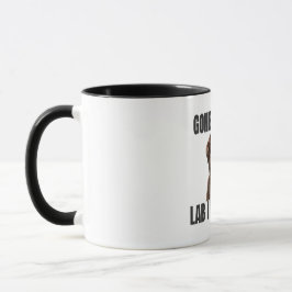 Gone Fishing Lab in Charge Mug Mugg