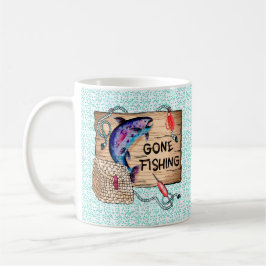 Gone Fishing mugg